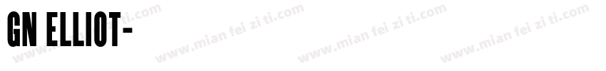 GN Elliot字体转换